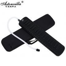 M mbat 37 Tasten Klavier Melodica Qualität Tastatur Musik instrument schwarz mit Trage tasche für Musik liebhaber Anfänger Kinder Geschenk