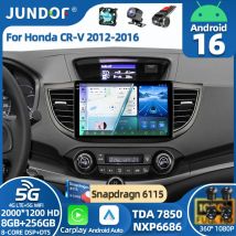 Android 16 Radio Samochodowe do Honda CRV CR-V 4 RM RE 2012 2013 - 2016 Multimedia Stereo CarPlayer GPS Ekran Nawigacja Radio DVD Bez 2 DIN