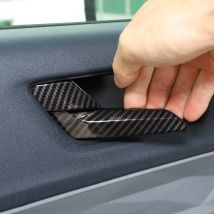 ABS Carbonfaser-Muster Auto-Innentürgriffabdeckungen Dekorations-Zierleisten-Sets für Ford Maverick 2022-2026 Zubehör