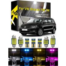 BMTxms interior LED lights For Volkswagen VW Sharan 7M 7N 1995-2010 2011 2012 2013 2014 2015 2016 2017 2018 Map Trunk Dome Lamp