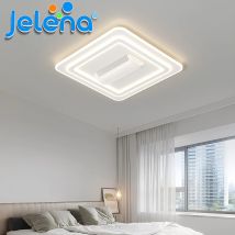 Ventilatore da soffitto senza lama con telecomando Ventilatore elettrico moderno senza lama a 6 velocità del vento Ventilatore da salotto per camera da letto