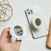 Neue Spitze Spiegel Acryl Universal Telefon Halter Griptok Für iPhone Samsung Grip Tok Klapp Finger Stand Sockel