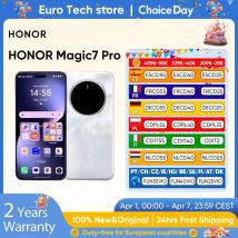 NUEVO Teléfono Inteligente HONOR Magic7 Pro 5G 2025, Snapdragon 8 Elite, Pantalla LTPO de 6.8'' y 120Hz, Carga de 100W, Magic UI 9.0 Basado en Android 15