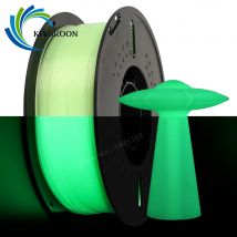 KINGROON Glow In The Dark PLA-Kunststoff 1,75 mm 3D-Drucker-Filament, leuchtender Farbwechsel, PLA-3D-Druckmaterial, 1 kg Spule