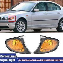 Auto Vordere Ecke Licht Blinker Lampe Fit Für BMW 3 serie E46 4-türige 318i 320i 325i 330i 2002-2005 63137165859 / 63137165860