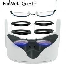 Lentes graduadas para miopía Oculus Quest 2 VR, accesorios de protección para Quest 3S, marcos de lentes