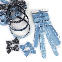 Children Kid Fashion Fall winter cowboys Hairband Dressy Elegant Hairbow Hair Accessories Elegant Hair Scruchy headband