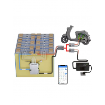 ANT 7S 8S 16S Smart Bluetooth Balancing BMS 40-420A LiFePO4/Li-ion for E-Bike/Scooter/Motor – Mobile Bluetooth App Monitoring