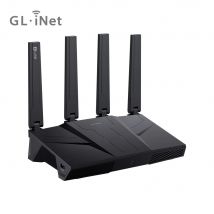 GL.iNet GL-BE9300 Flint 3 Tri-Band WiFi 7 Router Hochgeschwindigkeits-Gaming Große Reichweite 5x 2,5G VPN Kompatibel mit Glasfaser-Modem