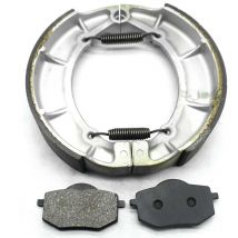 Pastillas de freno delanteras y traseras para motocicleta, juego de zapatas de freno para YAMAHA XV400 1987-1988 Virago 400 1991-1992 XV535 1987-1994 XV535S 1994