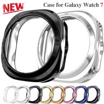 Custodia per Samsung Galaxy Watch 7 Ultra 47mm Smartwatch Cover Custodia protettiva per paraurti in TPU morbido per Galaxy 7 Ultra 47mm Accessori