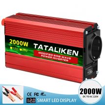 Onda sinusoidale modificata con display di tensione 600W 1500W 2500W 3000W inverter di potenza inverter 12v 220v