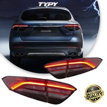 TYPY Ha Condotto Il Gruppo Fanale Posteriore Per Maserati Levante 2017-2020 Lampade di Coda Indicatori di direzione Posteriori Luci di Freno Accessori Auto