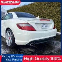 Bemalter hinterer Kofferraum-ABS-Spoiler für Mercedes Benz SLK R172 SLK250 200 350 55 2012+ Obsidian Black 197