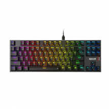 Redragon K660 (K556 TKL) RGB retroilluminato a LED cablato 104 tasti schiume fonoassorbenti hot-swap tastiera da gioco meccanica, interruttore rosso