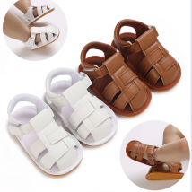 Baby Sommer Sandalen Kleinkind Junge Mädchen Schuhe Gummi Weiche Sohle Rutschfeste Kleinkind Erste Wanderer Baby Atmungsaktive Krippe Schuhe 0-18 monate