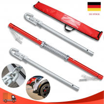 Asta per rimorchio per auto con barra di traino da 3 tonnellate per rimorchio, accoppiatore di traino di salvataggio con stabilizzatore per asta ammortizzatore a molla per SUV per auto, furgone