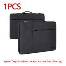 1Pcs Laptop Handtasche Seite Öffnung Design Tragbare Laptop Sleeve Tasche Oxford tuch Notebook Tragetasche Fall Handtasche