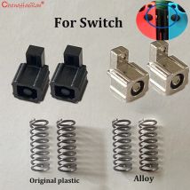 Set di ricambi per controller Switch JOY-CON, fibbia di bloccaggio per controller sinistro e destro con una coppia di molle