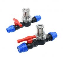 25mm 32mm Bewässerung Filter Rohr Fitting DN15 DN20 Garten Bauernhof Bewässerung System Aquarium Pumpe Wasser Sieb Ton Barrel joint