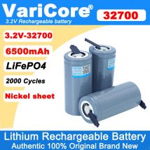 VariCore 3.2V 32700 6500mAh LiFePO4 Battery 35A Continuous Discharge Maximum 55A High power batteries+DIY Nickel sheets