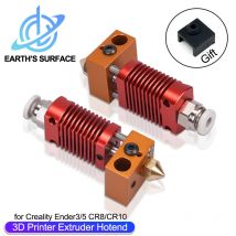 Stampante 3D Ender 3 Metallo J-Head CR10 MK8 Hotend Estrusore Kit Blocco di Calore Ugello Riscaldatore Termistore per CR10s Pro Ender3 V2 Ender 5