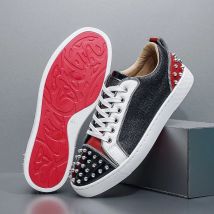 European Station Men's Casual Rivet Board Shoes Fashionable Sneakers For Man Lad Trendy Men's Footwear Flats