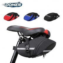 DOMEN Borsa da sella impermeabile per bicicletta Borsa da coda per bicicletta Borsa posteriore per mountain bike Borsa da coda universale per bici Accessori per biciclette da esterno
