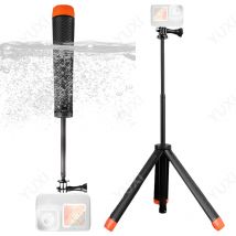 Bastone selfie galleggiante per immersione subacquea asta estensibile monopiede treppiede per Gopro Hero Insta360 DJI OSMO accessori per fotocamera