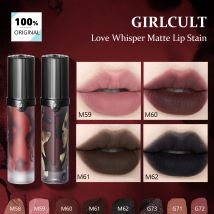 Girlcult Love Whisper Matte Lip Stain, aksamitna matowa tekstura, lekka, nie wywołująca wysuszania, efekt soft-focus, wyraziste makijaże, prezent