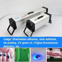 Tragbare 600-W-UV-Härtungslampe, 395 nm, 365 nm, Licht, schattenloser Klebstoff, Trockenfloreszenzerkennung für die Glasreparatur, Öl- und Tintenhärtung
