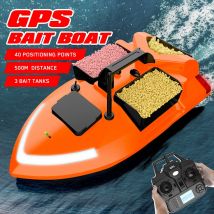 VWVIVIDWORLD, 24000mAh, 40GPS, RC łódź z przynętą, ładowanie 2KG, 500M, lampka nocna,