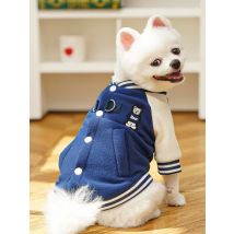 Winter Coats for Dogs Fleece Bear Dog Baseball Jacket Puppy Costume Cat Clothing Chihuahua Bichon Dachshund Items Dog Clothes