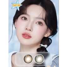 (0.00~-6.00) Magister Graduated Contact Lenses With Diopters Overlocked Style Women Cosmetic Lens With Tweezers 14.5mm 6 Months