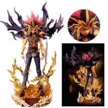 28cm Yu-Gi-Oh! Duel Monsters Yami Yugi Anime Figur Dark Magician Girl Actionfigur Yugi Muto/Atem Figur Modell Puppe Spielzeug Geschenk