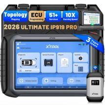 XTOOL IP919 PRO Programator ECU Skaner Diagnostyczny Samochodu Skaner OBD2 Narzędzie do Programowania Kluczy CAN FD DOIP FCA AutoAuth 51+ Resetów