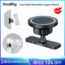 Supporto magnetico compatibile con SmallRig MagSafe, supporto di supporto collegabile su entrambi i lati per iPhone per Android con adattatore ad anello in metallo 5460