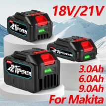 Original New 21V 9000mah Fast Charging Lithium-ion Battery For Electric Tools Suitable For BL1850 BL1840 BL1440 (196391-6)