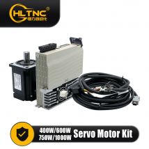 Servomotore 2025 400w 600w 750w 1000w Kit servomotore ad alta velocità 2500 giri/min Supporto segnale di impulso 5V 24V analogico 0-10V RS485