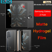 Matowa folia hydrożelowa z miękkiego TPU do Samsung Galaxy Z Fold 7 6 5 4 3 2 5G, ochrona ekranu i całego korpusu, wewnętrzna, zewnętrzna, na zawias.