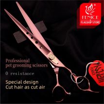 Fenice 7,0/7,5/8,0 Zoll professionelle Pflegeschere für Hunde JP440C Schneideschere Antikgoldene
