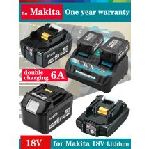 Bateria 18v do makita BL1860 BL1850B BL1850 BL1840 BL1830 bateria wkrętarki i ładowarka 18v wymienne baterie do elektronarzędzi.