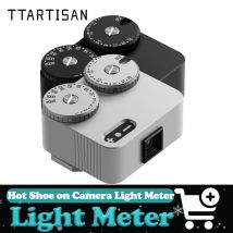TTArtisan Light Meter II 23-stop Shutter Speed for Photography Studio Double Power Saving Continous Metering for 60h Battery