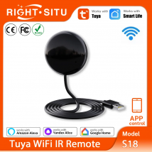 Pilot zdalnego sterowania Tuya WiFi IR do inteligentnego domu, uniwersalny pilot na podczerwień kompatybilny z Alexa, Google Home i Smart Life