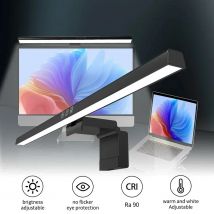 LED-PC-Bildschirmanzeige, hängende Lichtleiste, 50 cm, Computer-Monitor-Lampe, Augenpflege, Schreibtischleuchten, dimmbare Timing-Funktion für Lernarbeiten
