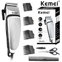 Kemei KM-4639 Tagliacapelli elettrico Tagliacapelli Trimmer professionale Macchina per barba a basso rumore per uso domestico Strumento per taglio di capelli per la cura personale
