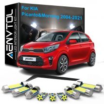 Auto Luci Interne A LED Canbus Per KIA Picanto Mattina SA TA JA 2004-2010 2011 2012 2013 2014 2015 2016 2017 2018 2019 2020 2021