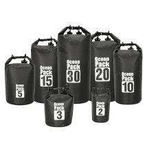 Borsa da nuoto impermeabile in fibra di carbonio Sacco asciutto 2/3/5/10/15/20/30L Borse galleggianti per attrezzi asciutti per la nautica Pesca Rafting Nuoto