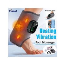 New Electric Foot Massager with 6-Speed Heat Therapy and Vibration Massage Effectively Relieves Foot Pain and Swelling
