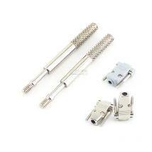 10Pcs high quality metal long screw with DB9 DB15 iron shell metal/plastic shell VGA shell extension rod HiFi accessories